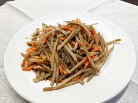 ~歯ごたえもおいしい~  きんぴらごぼう